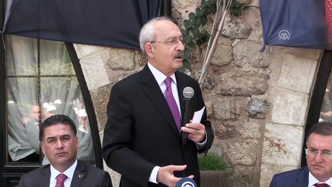 Kılıçdaroğlu: 'Kavga hiç kimseye yarar getirmez' - HATAY