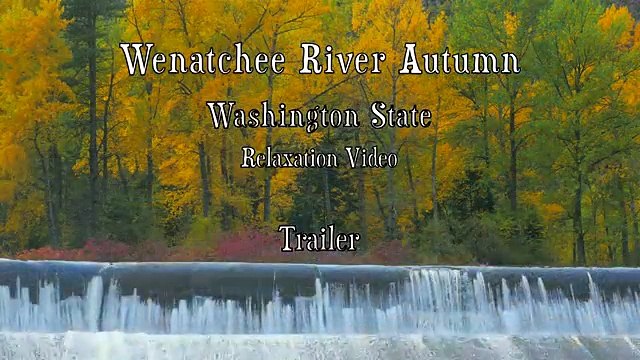 4K Relaxation Footage/Natural Scenery and Relaxing Nature Sounds - AUTUMN - 4