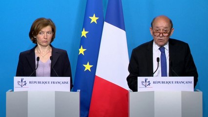 Video herunterladen: Jean-Yves Le Drian: “Le régime de Bachar al-Assad savait à quoi il s’exposait en défiant à nouveau le droit international”