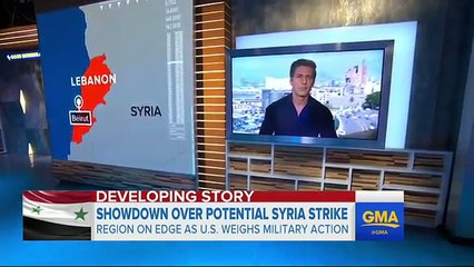 Russia warns US about possible Syria strike