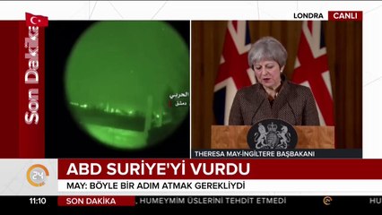 ABD, Suriye'yi vurdu