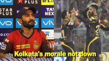 IPL 2018 | Kolkata's morale not down: Karthik