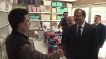 Başbakan Yardımcısı Çavuşoğlu Esnafı Ziyaret Etti