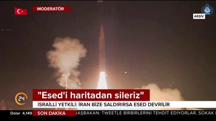 İsrail: İran bize saldırırsa, Esed rejimi haritadan silinir