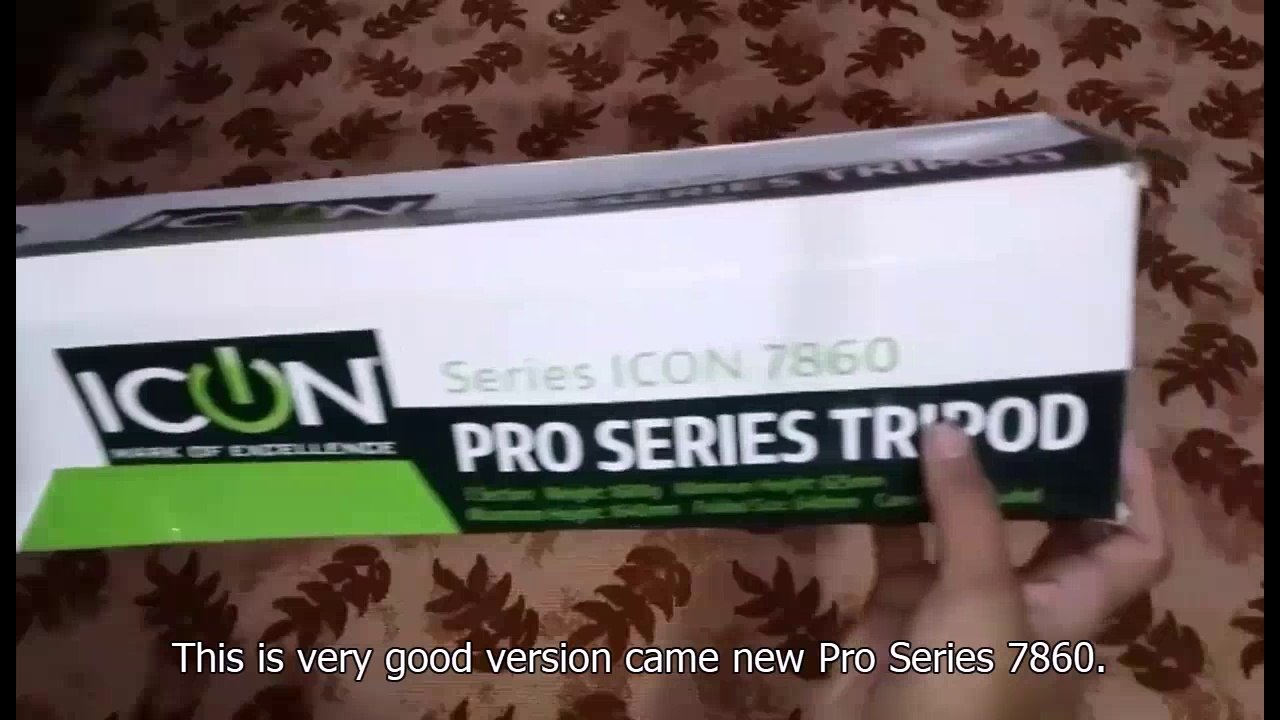 iCON Tripod i7860 Unboxing Review Urdu, Hindi & English subtitle