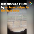 Israeli Sniper Celebrates Shooting A Palestinian