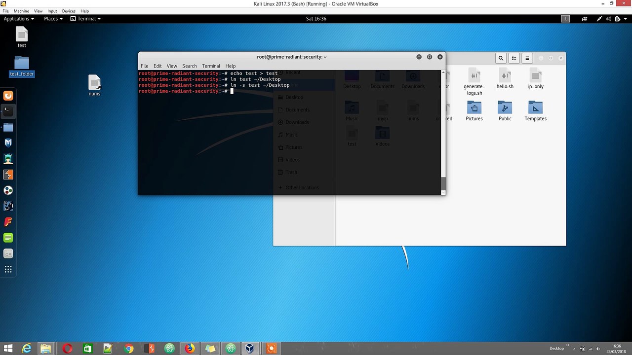 0x0E Symbolic and hard links in Linux