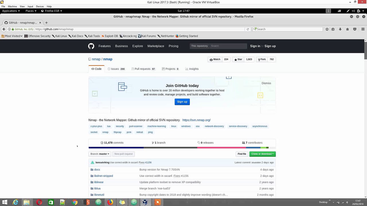 0x14 Compiling Nmap from source code in Linux with make