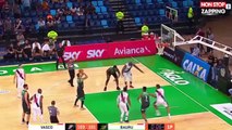 Basket-Ball : L'incroyable feinte d'un joueur brésilien (vidéo)