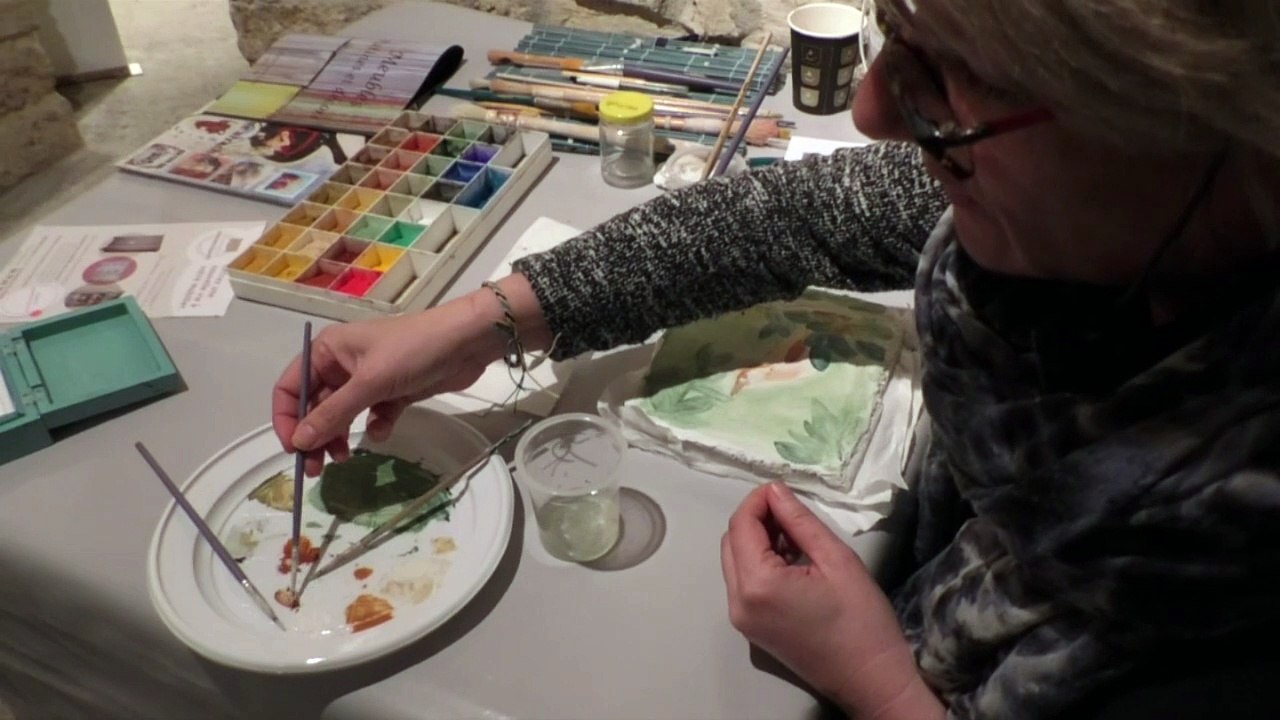 Alpes de Haute Provence : découvrez la technique "a fresco" d'une artisane de Volx