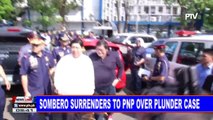 Sombero surrenders to PNP over plunder case