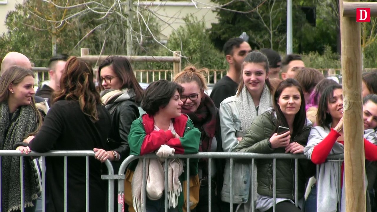 Démonstration de crash-test au lycée Bourdelle de Montauban