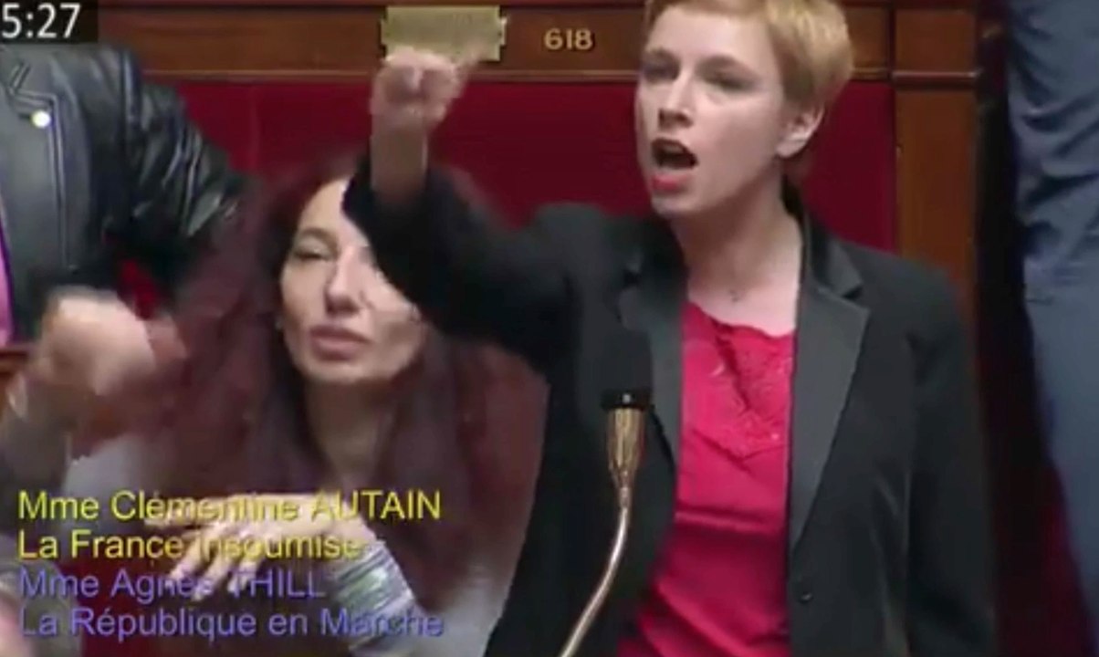 Les députés Insoumis quittent l'hémicycle