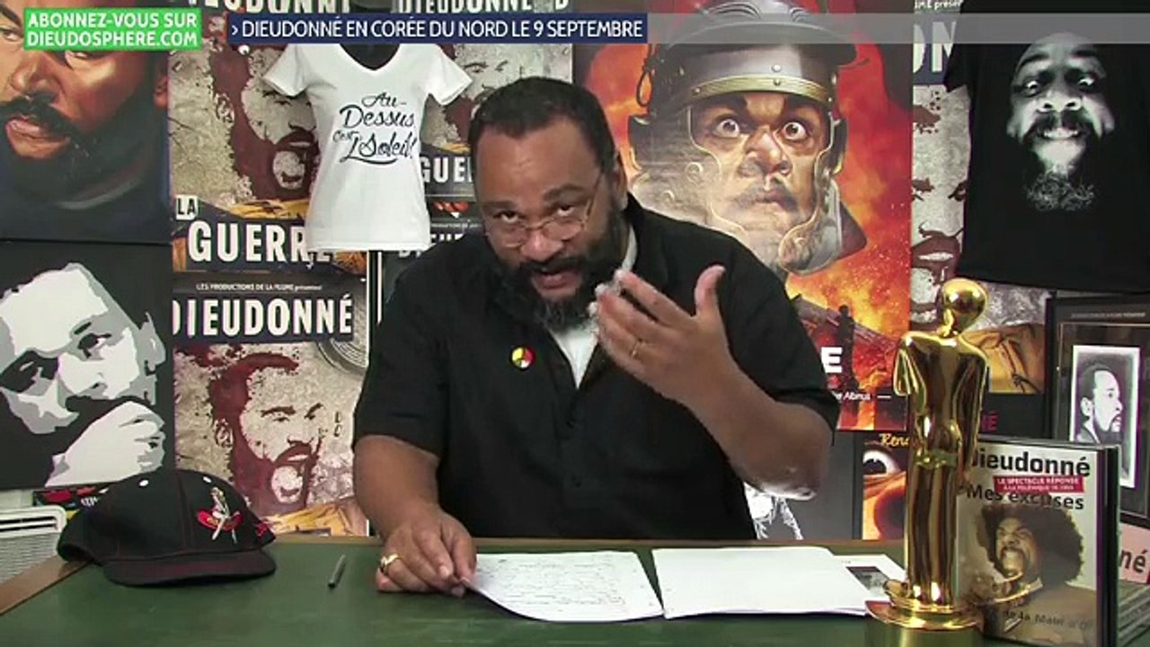 Dieudonné en Corée du Nord le 9 septembre // Ligue pour la paix