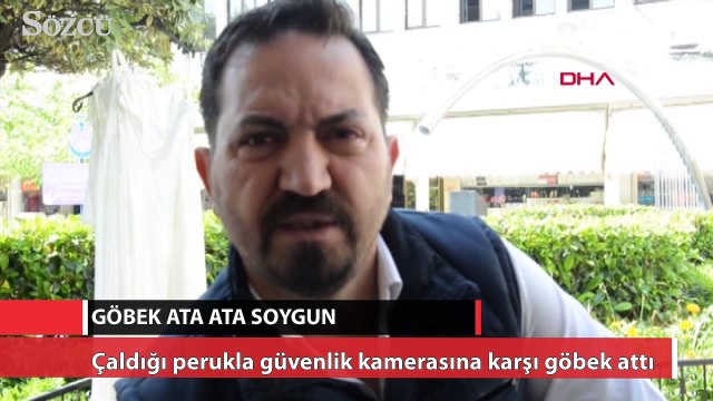 Peruk takıp göbek ata ata soydu