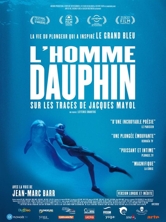 L'Homme dauphin, sur les traces de Jacques Mayol Bande-annonce VO (2018)