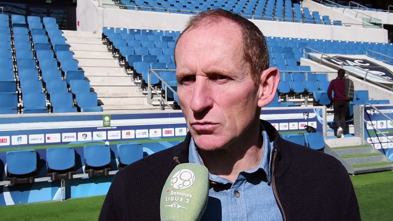 Avant HAC - Soyaux (D1) en Coupe de France interview de Thierry Uvenard