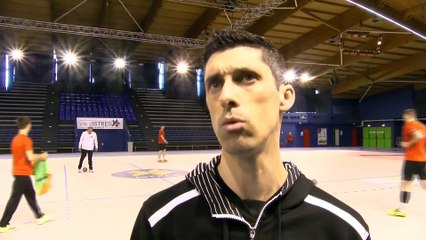André Sa coach d'Istres Provence Volley