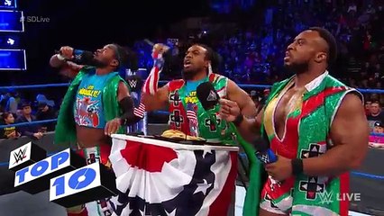 Top 10 SmackDown LIVE moments: WWE Top 10, January 16, 2018