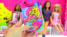 Make Shopkins Barbie Doll Clothing Shirts Skirts with Socks - DIY Do It Yourself Craft Video