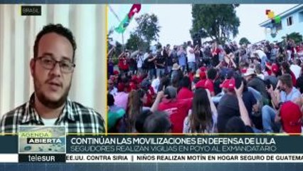 Jornada nacional e internacional en defensa del expdte brasileño Lula