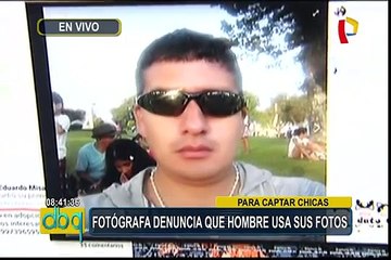 San Miguel: fotógrafa denuncia que hombre usa sus fotos para captar mujeres