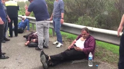 Tem Otoyolunda Trafik Kazası: 1 Ölü, 4 Yaralı