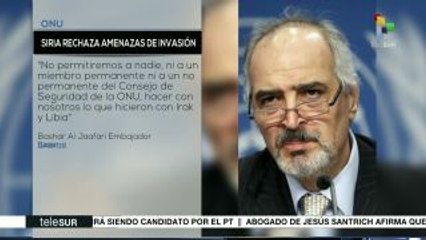 Siria asegura que no permitirá una invasión como en Libia o en Irak