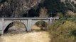 Las lluvias aumentan el caudal del río Arakil