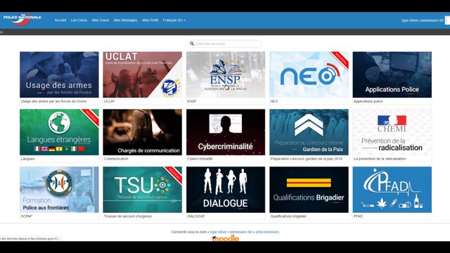 2 élèves commissaires parlent du dispositif e-formation