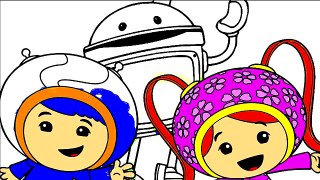 Team Umizoomi Coloring For Kids - Coloring Team Umizoomi For Children