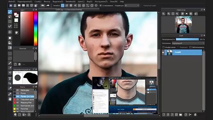 Как сделать Grime Art в MediBang Paint / how create Grime Art in MediBang Paint