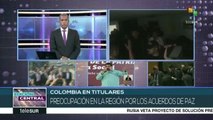 Edición Central: Preocupación en la región por acuerdo de paz colombia
