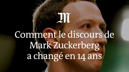 Comment le discours de Mark Zuckerberg a changé en quatorze ans