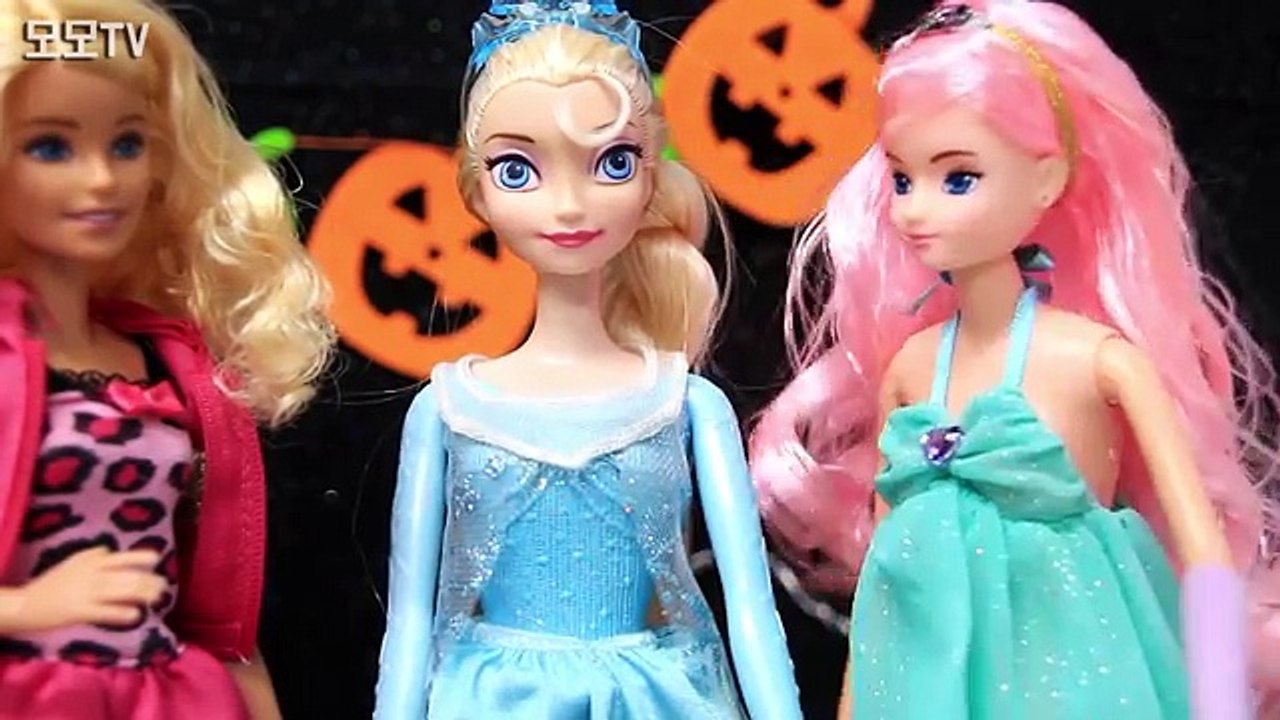할로윈 퀸카는 바로나??!Who is the queen of halloween??할로윈특집 인형극♡ 모모 TV 모모토이즈
