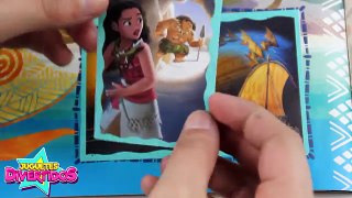 VAIANA MOANA Unboxing 7. No paramos de pegar stickers.