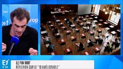 « à l'intention des morveux qui font grève avec un pouce dans la bouche : l'Université n'est pas votre maman ».