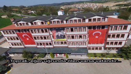 Mehmetçik için 'Vatan' yazıp klip çektiler