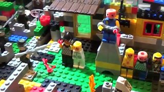 Лего самоделка #2 Лего база от зомби ( Вторая база )