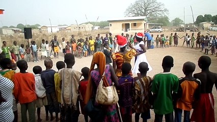 NOEL 2017 A OUARANIENE (KORHOGO EN CÔTE D'IVOIRE)