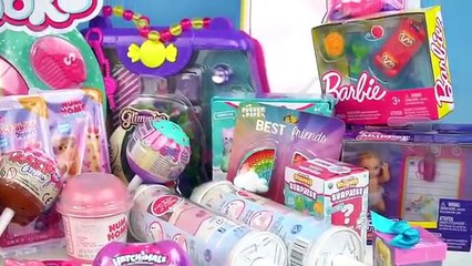 Abriendo Nuevos Juguetes Sorpresa Slime, Barbie, Utiles Escolares, Maquillaje