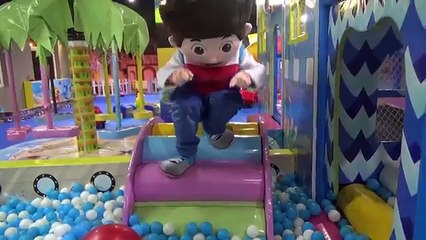 Colors for Children to Learn with Ryder Paw Patrol, Doctor and Family Fun Time at Indoor playground