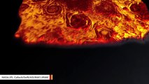 NASA Releases Stunning Infrared Tour Of Jupiter's North Pole