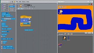 How to make a simple maze game in scratch