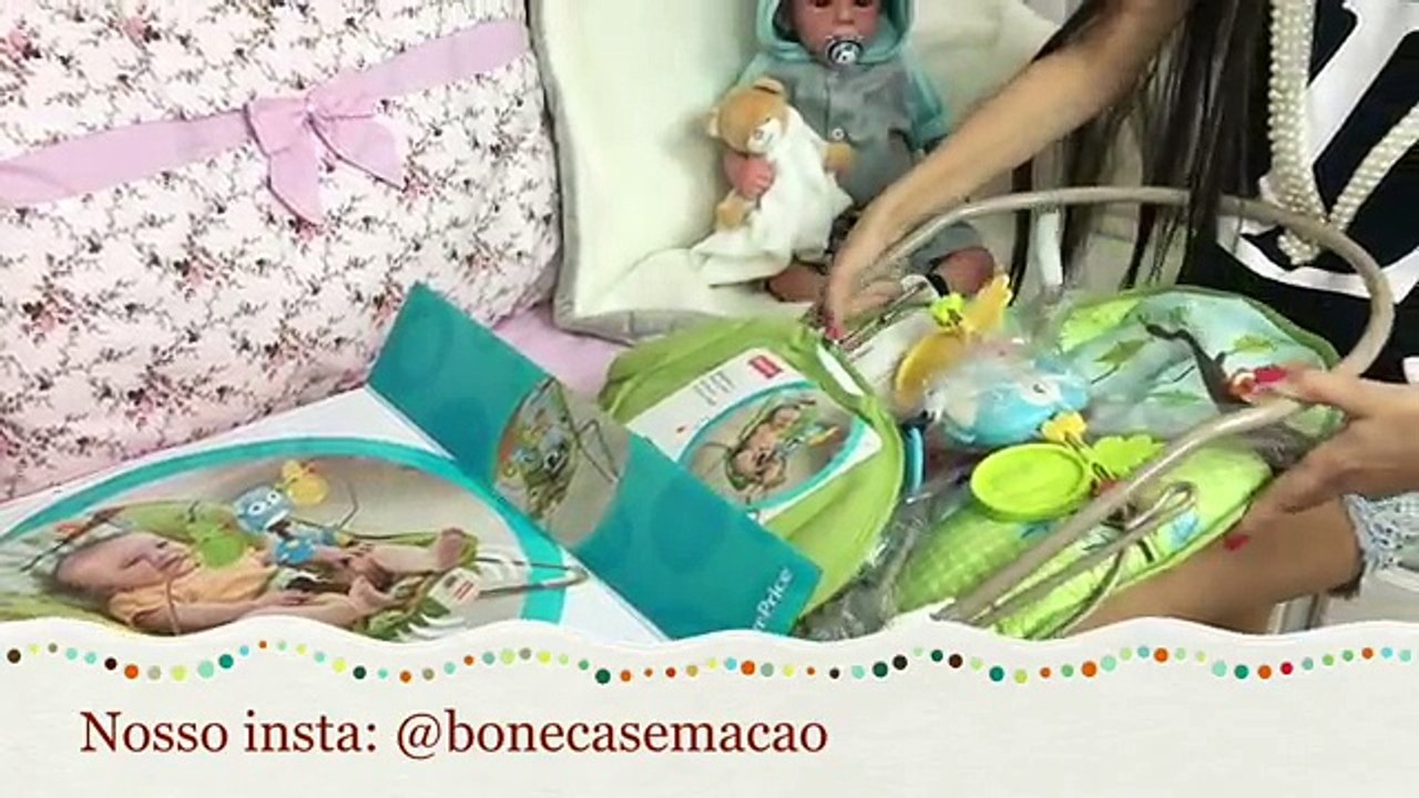 A cadeirinha do meu bebê reborn