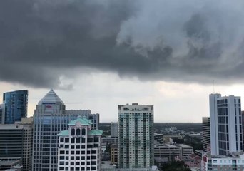 Wild, Stormy Weather Sweeps Across Fort Lauderdale