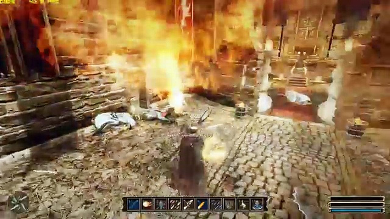 Gothic 3 Gameplay - Mage And Magic Spells (Gothic 3 Enhanced Edition v1.75)