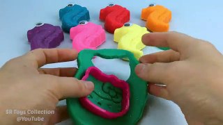 Glitter Playdough Seahorses with Hello Kitty Molds Fun and Creative for Kids