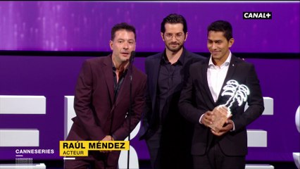 L'équipe de Miguel reçoit le prix spécial d'interprétation   - CANNESERIES 2018