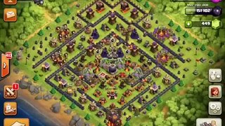 Clash of clans - undefeatable th10 war base + replays!